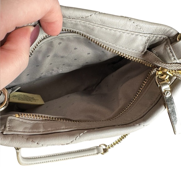 Kate Spade Quilted Grey Shoulder/Crossbody Bag - Picture 7 of 7